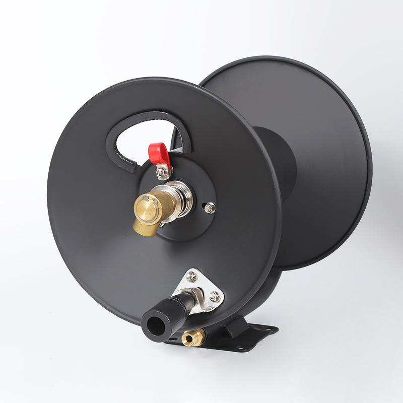 Manual telescopic altus-pressura aqua caligarum reel