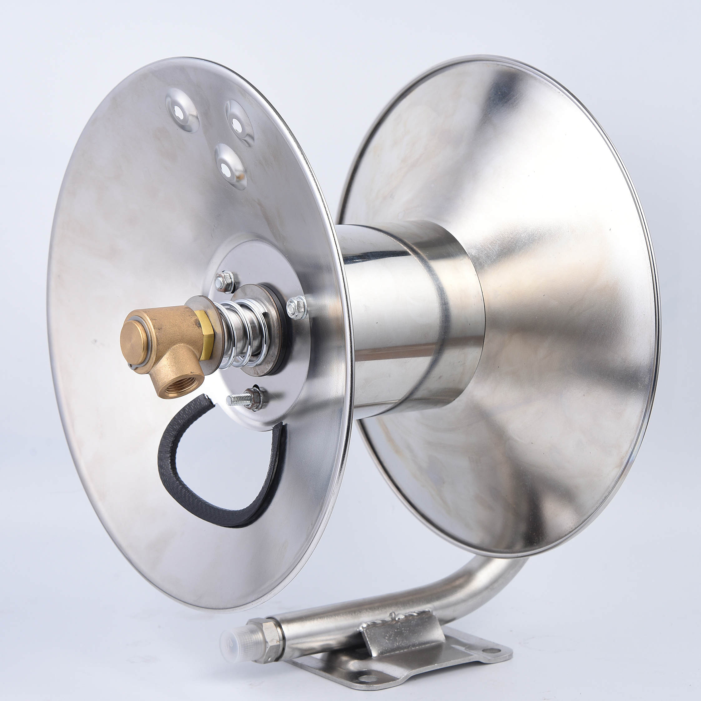 High pressura immaculatam ferro manu crank caligarum reel ad currus baptismata